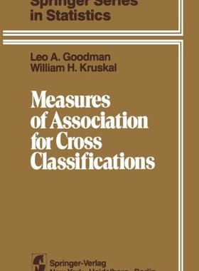 【预售】Measures of Association for Cross Classifications
