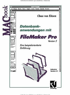 【预售】Datenbankanwendungen Mit FileMaker Pro Version 2
