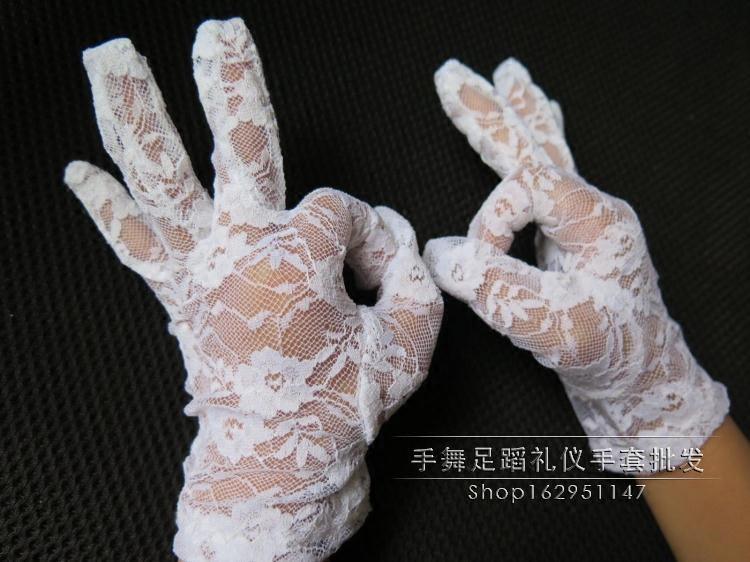 Gants pour fille en dentelle - Ref 2149855 Image 4