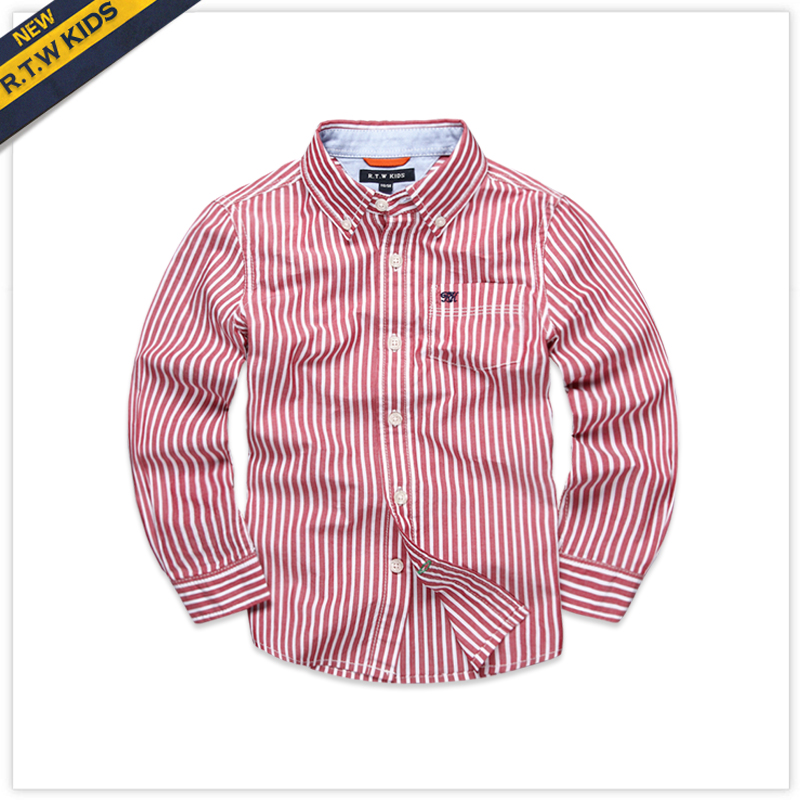 Chemise garcon à manche longue - Ref 2075937 Image 1