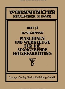 【预订】Maschinen Und Werkzeuge Fur Die Span...