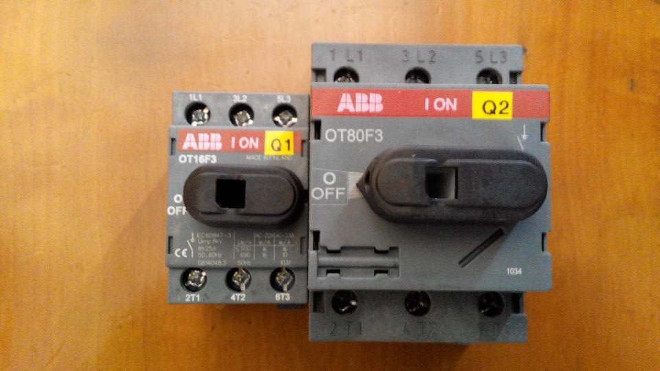 ABB 隔离开关 负荷开关三极 OT80F3/OT16F3 议价