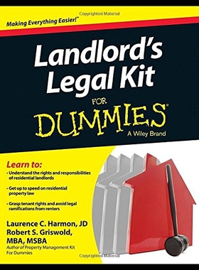 【预售】Landlord's Legal Kit for Dummies