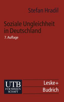 【预售】Soziale Ungleichheit in Deutschland