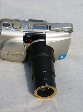 奥林巴斯μzoom115DELUXE 变焦胶卷傻瓜相机