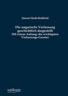 【预售】Die Ungarische Verfassung Geschichtl...