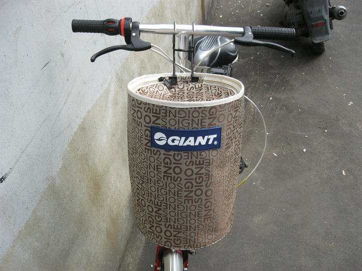 Panier pour vélo en toile - Ref 2255883 Image 1