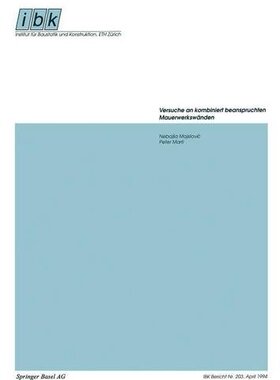 【预订】Versuche an Kombiniert Beanspruchten...