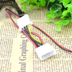 电源 大4D公母接头  线长20厘米 散热风扇插头 4线接口 电源接口