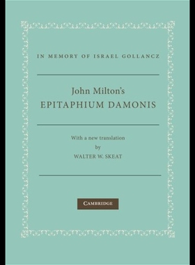 【预售】John Milton's Epitaphium Damonis