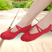 肚皮舞印度舞鞋 猫爪鞋 子三色可选 瑜伽鞋 妹姿彩古典舞蹈练功鞋