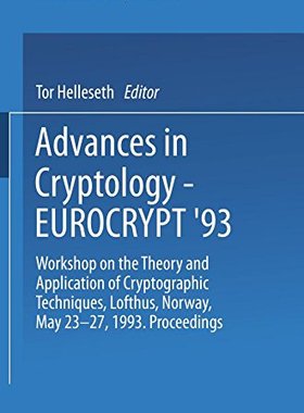 【预订】Advances in Cryptology Eurocrypt 93:...
