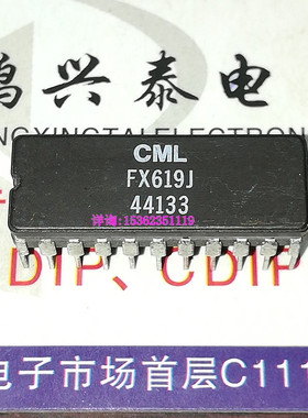 FX619J  MX619J  进口双列22直插脚CDIP陶瓷封装 CDIP22 集成块IC