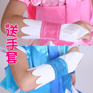 巴啦啦巴拉拉小魔仙服装 新款美雪美琪贝贝护腕cosplay配饰手套