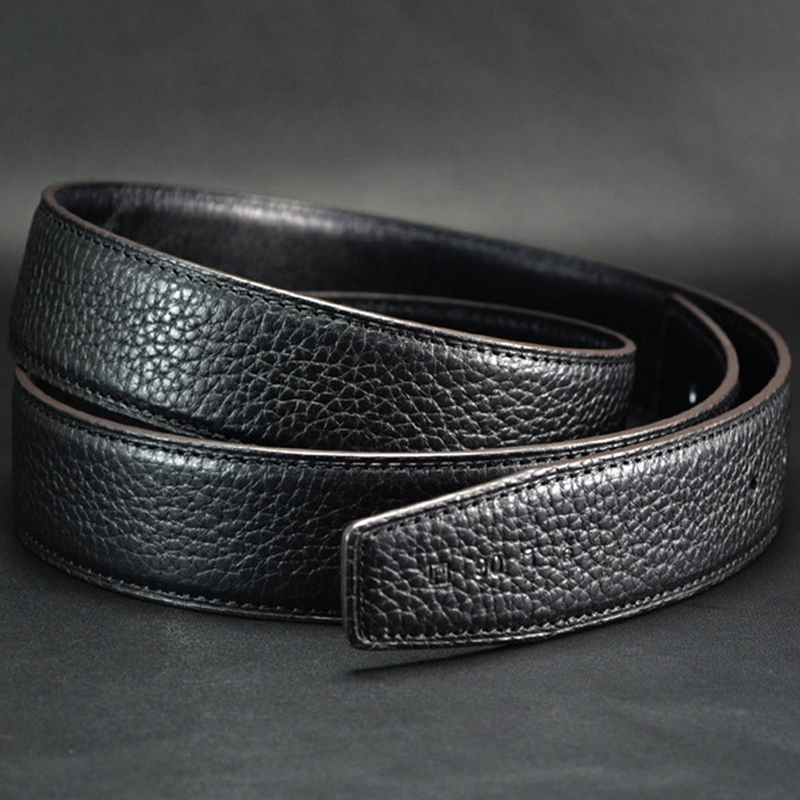 无扣牛皮男士皮带条真皮带身头层牛皮平滑扣适用于仕愛馬H扣本线|ruв категории Аксессуары, пояс/пояс/пояс - от Buy2taobao.com для оказания профессиональной услуги покупки агента Taobao