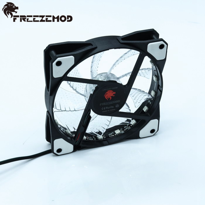 FREEZE FAN-QC15 µçÄÔ»úÏä·çÉÈ Æß²ÊºôÎüµÆ RGB 12CM ¼õÕð¾²Òô