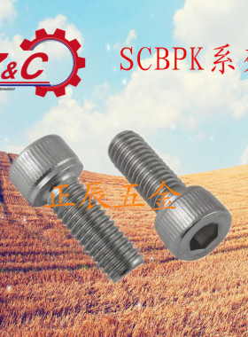 不锈钢细牙型内六角螺栓SCBPK8/10/12-15/20/25/30