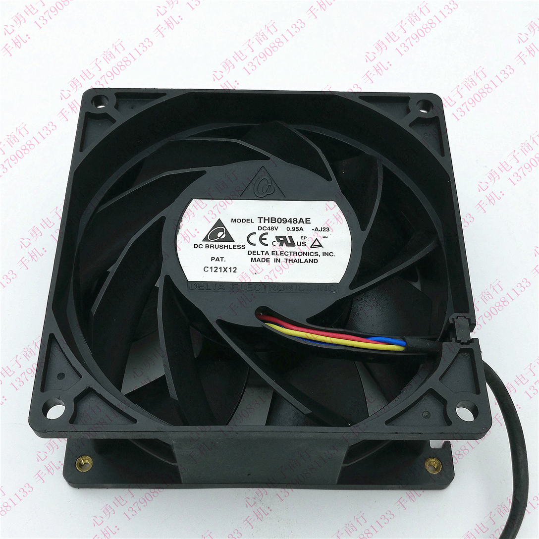 正品Delta/台达 THB0948AE-CC01 48V 0.95A 9238 9CM 4线暴力风扇