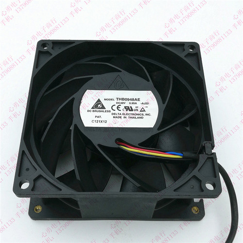 正品Delta/台达 THB0948AE-CC01 48V 0.95A 9238 9CM 4线暴力风扇