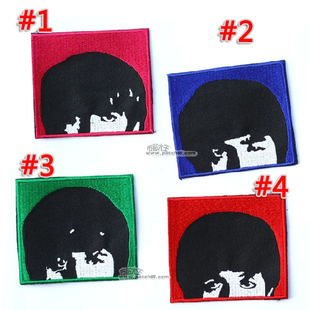英國甲殼蟲樂隊繡花袖 THE BEATLES臂章 披頭士搖滾樂隊布貼 章