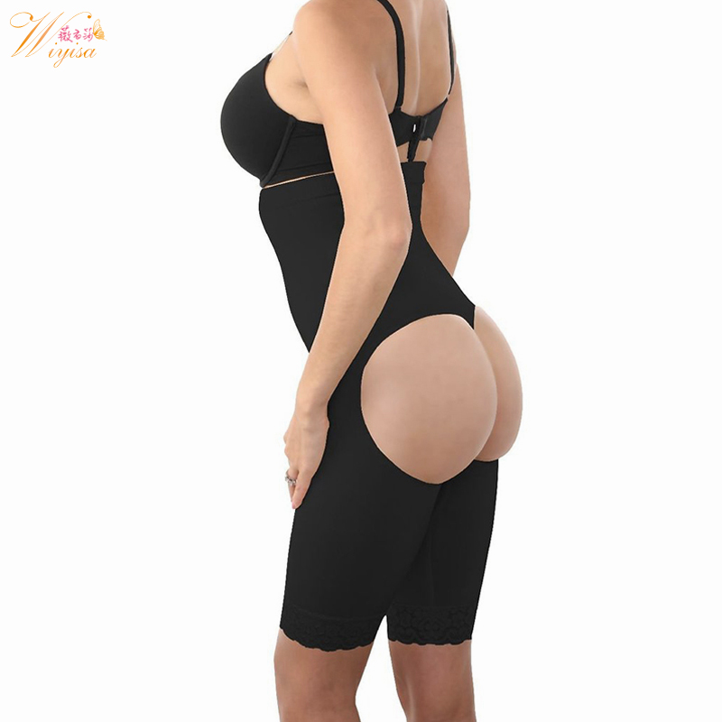 塑形提臀裤高腰露臀翘塑臀美体裤