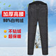 男女内外穿内胆妈妈棉裤 专柜正品 高腰加大码 中老年羽绒裤 正品