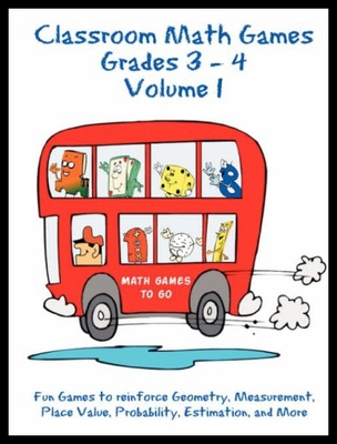 【预售】Classroom Math Games Grades 3 - 4 Volume 1
