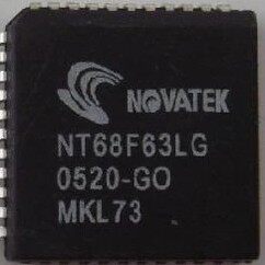 【凯拓达电子】 NT68F63L NT68F63ALG 液晶驱动板MCU存储器模块