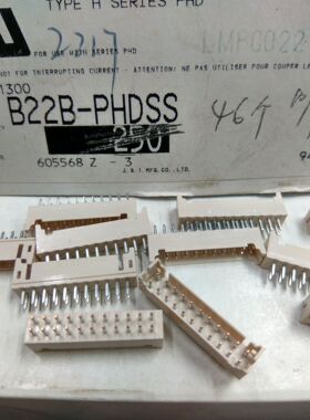 B22B-PHDSS（LF）（SN）日本JST进口连接器 自家库存现货可出样板