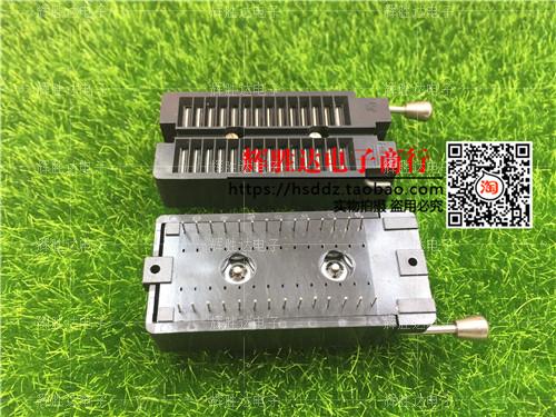 ARIES锁紧座DIP28P脚 编程器IC测试座美国进口原装 插座