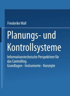 【预售】Planungs- Und Kontrollsysteme: Informationstec...