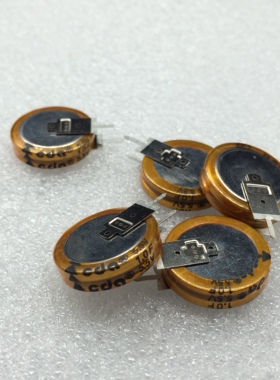 5.5v1.0f 原装超级电容 法拉电容器 V型 可代替高奇普DCL5R5105