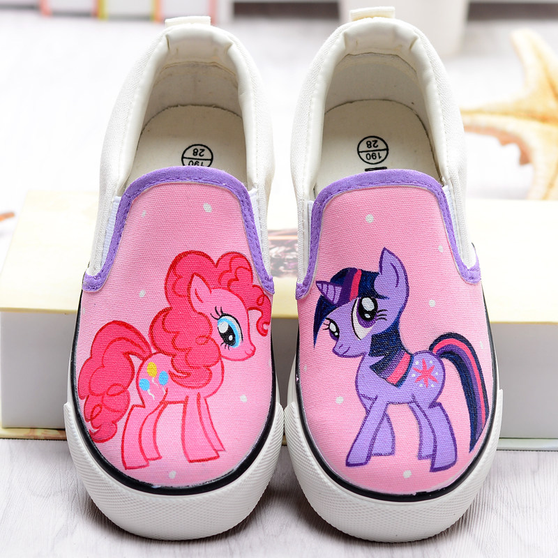 Chaussures enfants en toile suture de voiture pour printemps - semelle tendon - Ref 1038919 Image 1
