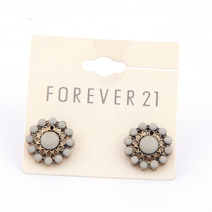 F*REVER 21 精美耳盯 耳钉