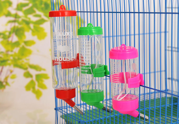 小宠物荷兰猪龙猫仓鼠水壶 豚鼠兔子饮水器滚珠喂水器用品包邮