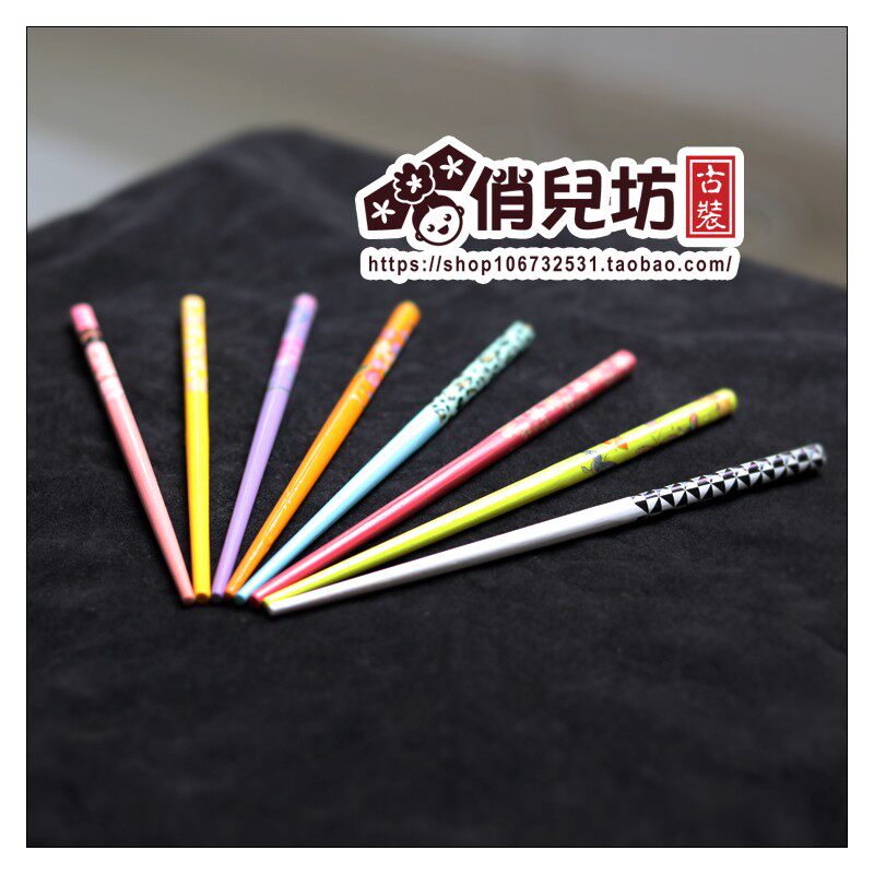俏儿坊古装精品发簪古装筷子装饰发簪/韩服和服发簪东方不败头饰