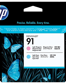 HP/惠普绘图仪 Z6100浅品红色及浅青色 91号打印头 C9462A LC-LM