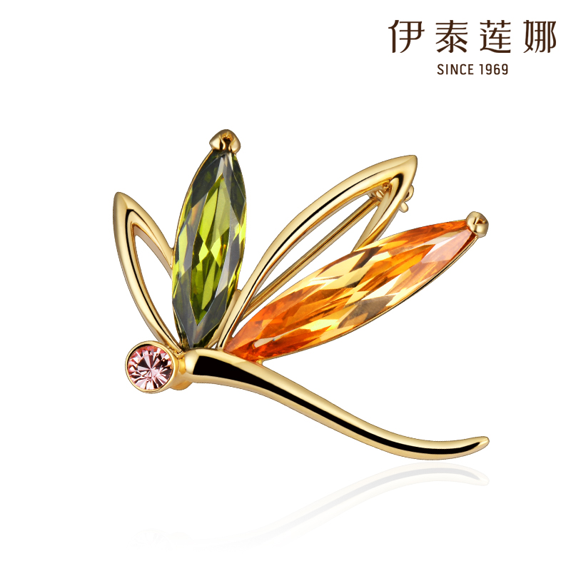 Broche femme en cristal artificiel - Ref 1187974 Image 1