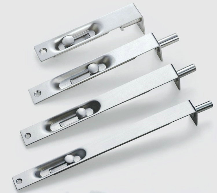 鹰兰仕不锈钢暗插销 木门插销 防盗插销 子母门天地插销 保险门栓