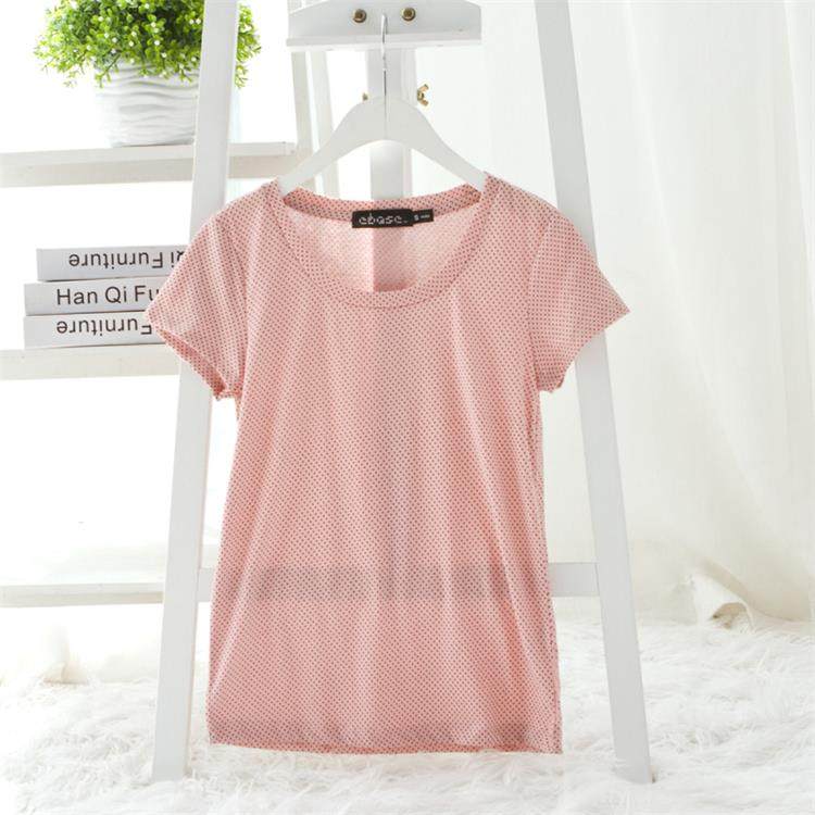 专柜正品 夏装新款 甜美日系圆领短袖T恤衫大码女装t-shirts
