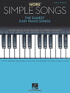原版进口 简易钢琴曲简单演奏法 1 More Simple Songs: The Easiest Easy ...