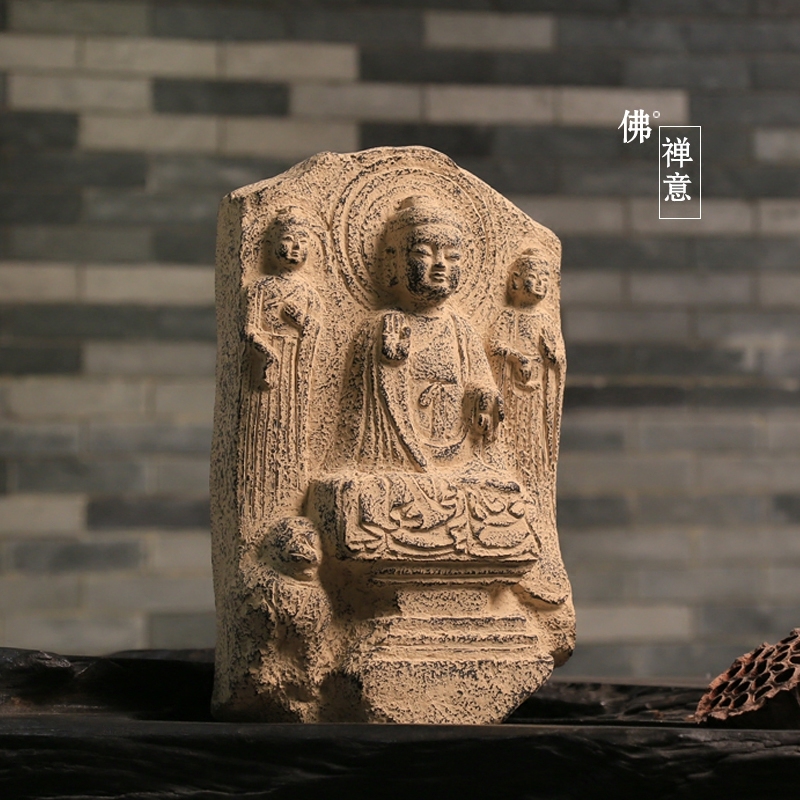 新中式风仿古典保平安菩提佛像