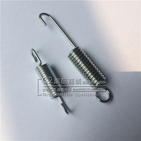 越野摩托车配件小高赛刹车弹簧 阿波罗川崎脚撑弹簧 110边撑弹簧