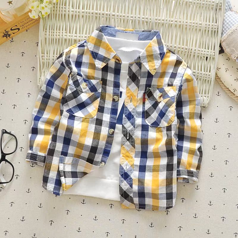 Chemise garcon à manche longue - Ref 2073288 Image 5