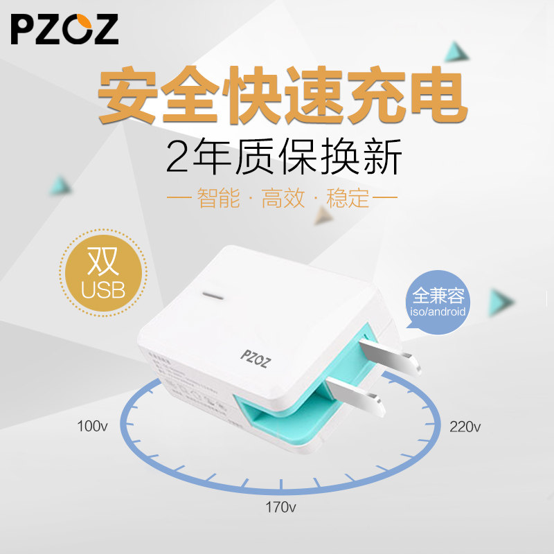 chargeur PZOZ pour téléphones APPLE APPLE IPHONE5S - Ref 1296236 Image 1