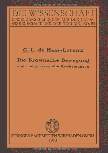 【预售】Die Brownsche Bewegung Und Einige Verwandte Er...