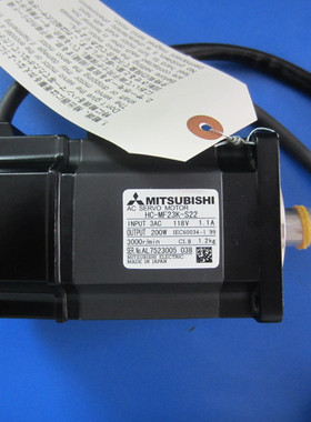 供应三菱伺服电机HC-MFS23K-S22议价