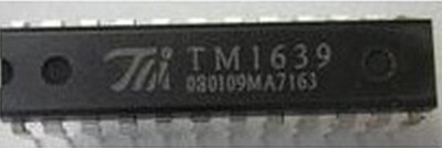 【凯拓达电子】全新原装 TM1639 LED数码管驱动芯片【直插】