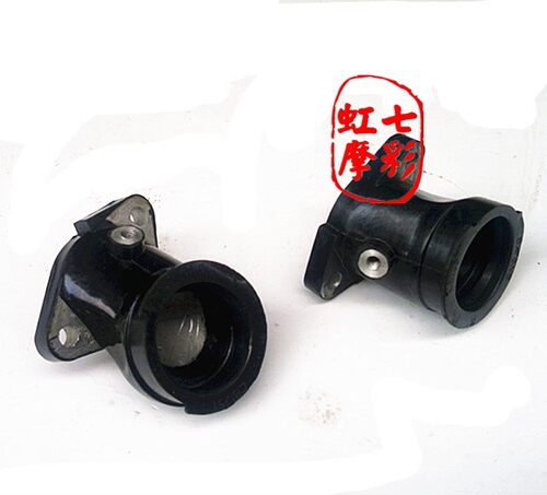 双排气CBT125双缸摩托车 化油器连接管 连接头 化油器接头一付