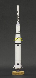 美国三角洲系列运载火箭空军空对地洲际核武器核导弹空对空模型